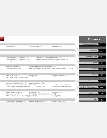 honda odyssey 2019 owners manual